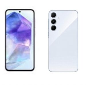 Samsung Galaxy A55 mid-range smartphone with modern premium design and versatile camera