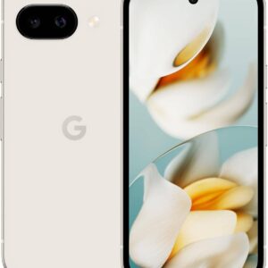 Google Pixel 9a mid-range smartphone with clean Android interface and camera